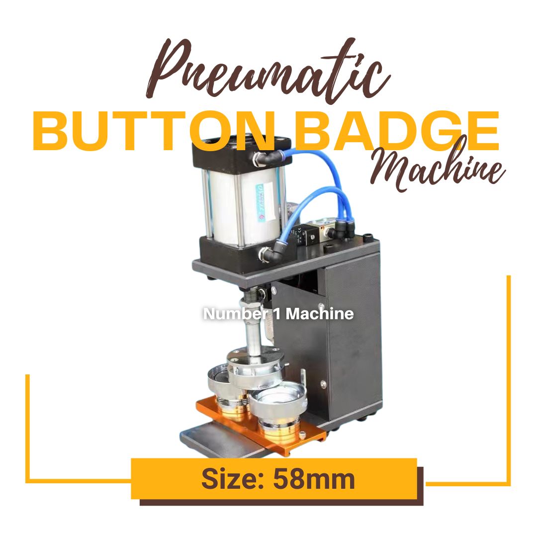 Pneumatic Button Badge Machine (58mm)